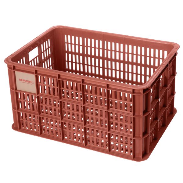 Basilikum fietslat l - groß - 40 Liter - rot