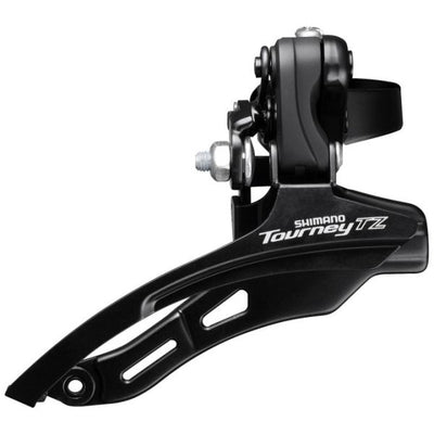 Shimano Voorkarbeilleur 6 7-Gang-Turnier TZ FD-TZ500 Down Swing Top Pull High Clamp Ø28,6 mm 42t