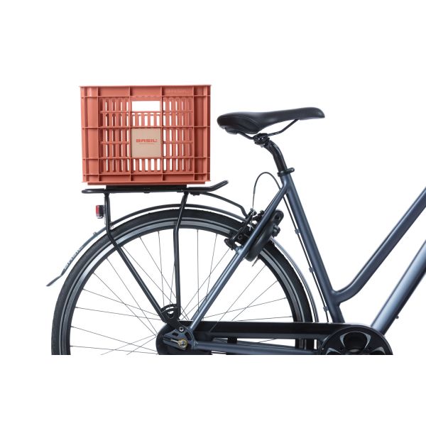 Basilikum fietslat m - mittel - 29,5 Liter - rot