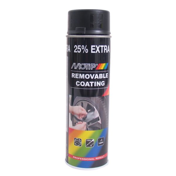 Sprühplast Matt Black (Sprühdose von 500 ml)