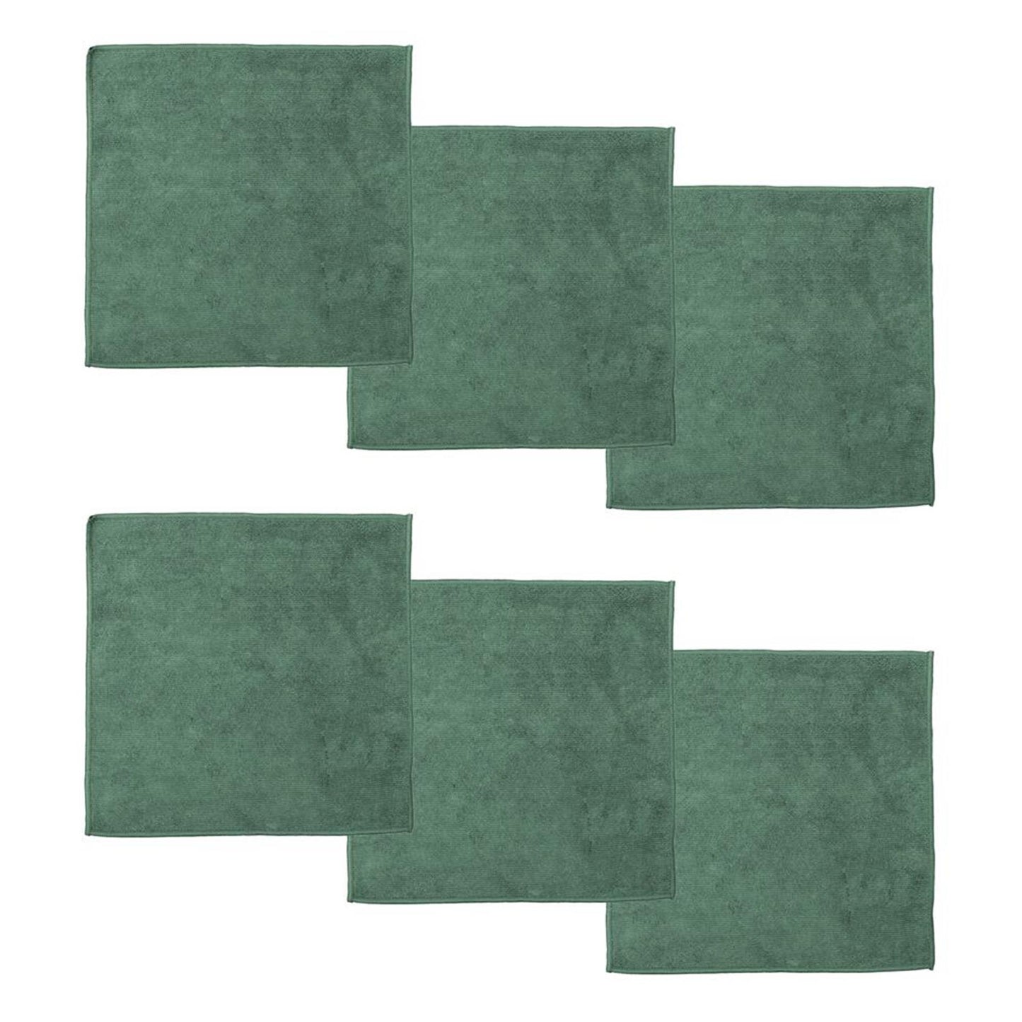 Ddddd Mikrofasertuch Billie 30x30 cm grün 6 Stück | 4 Stück