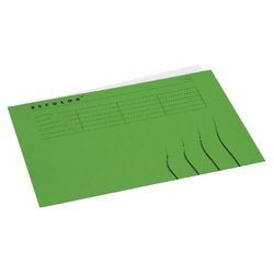 Innenmappen djois a6000-445 karton 225g m2 a4 grün beidseitig bedruckt
