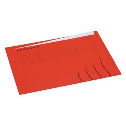 Innenordner djois a6002-442 karton 225g m2 a4 rot beidseitig bedruckt