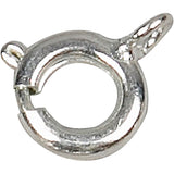 Creativ Company Federverschluss, D 7 mm, Silber, 100 Stück 1 Box - afbeelding 1