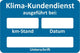 Eichner Aufkleber AC -Kundendienstaufkleber