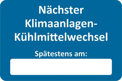 Eichner Sticker Kühlmittel