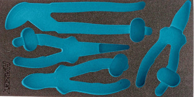Hazet Soft Foam Insert 1 3, leer, für 165-l