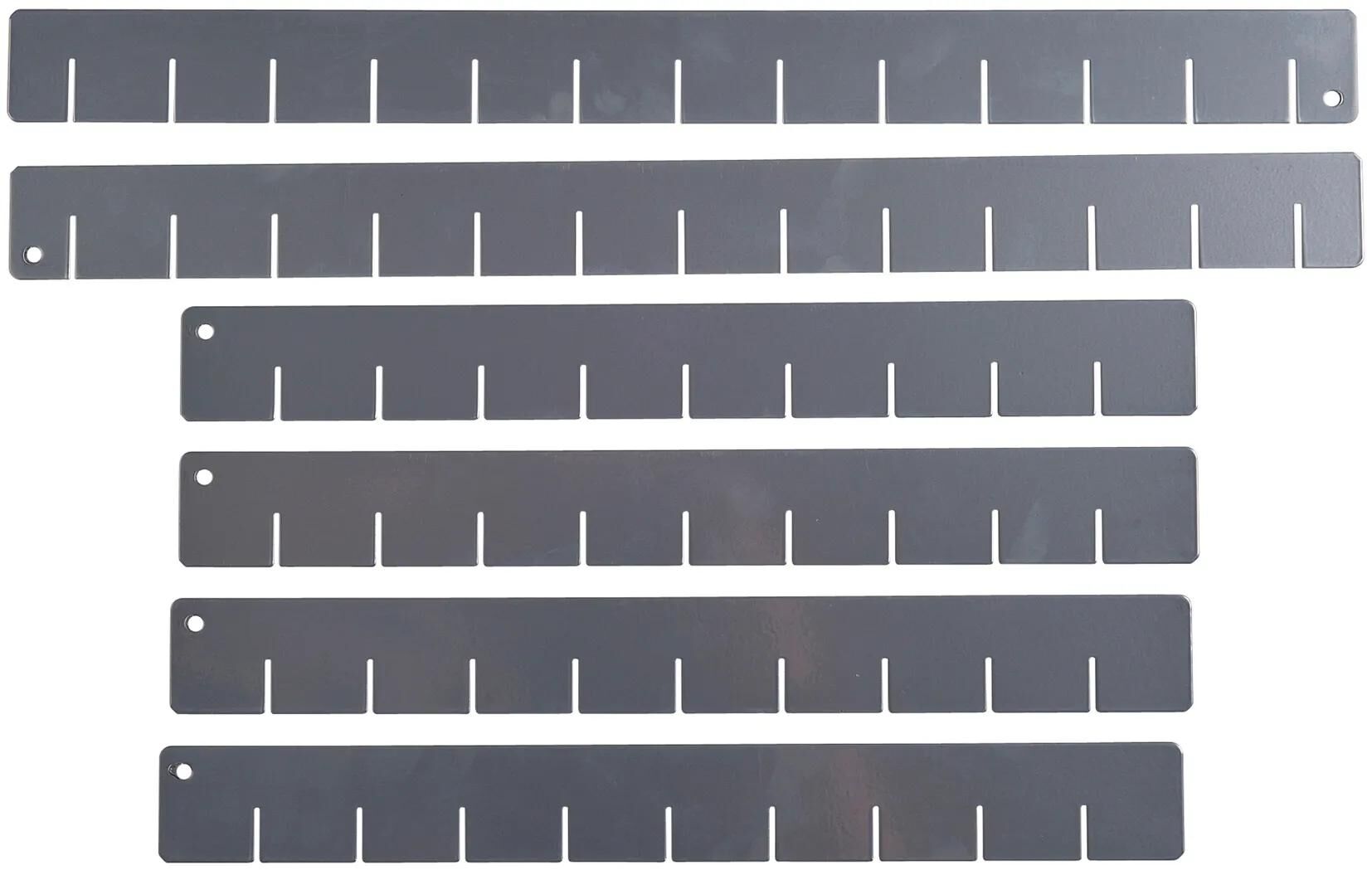 SW STAL -Schubladenteiler, 6 PCs. Fabriktrolley 07050L