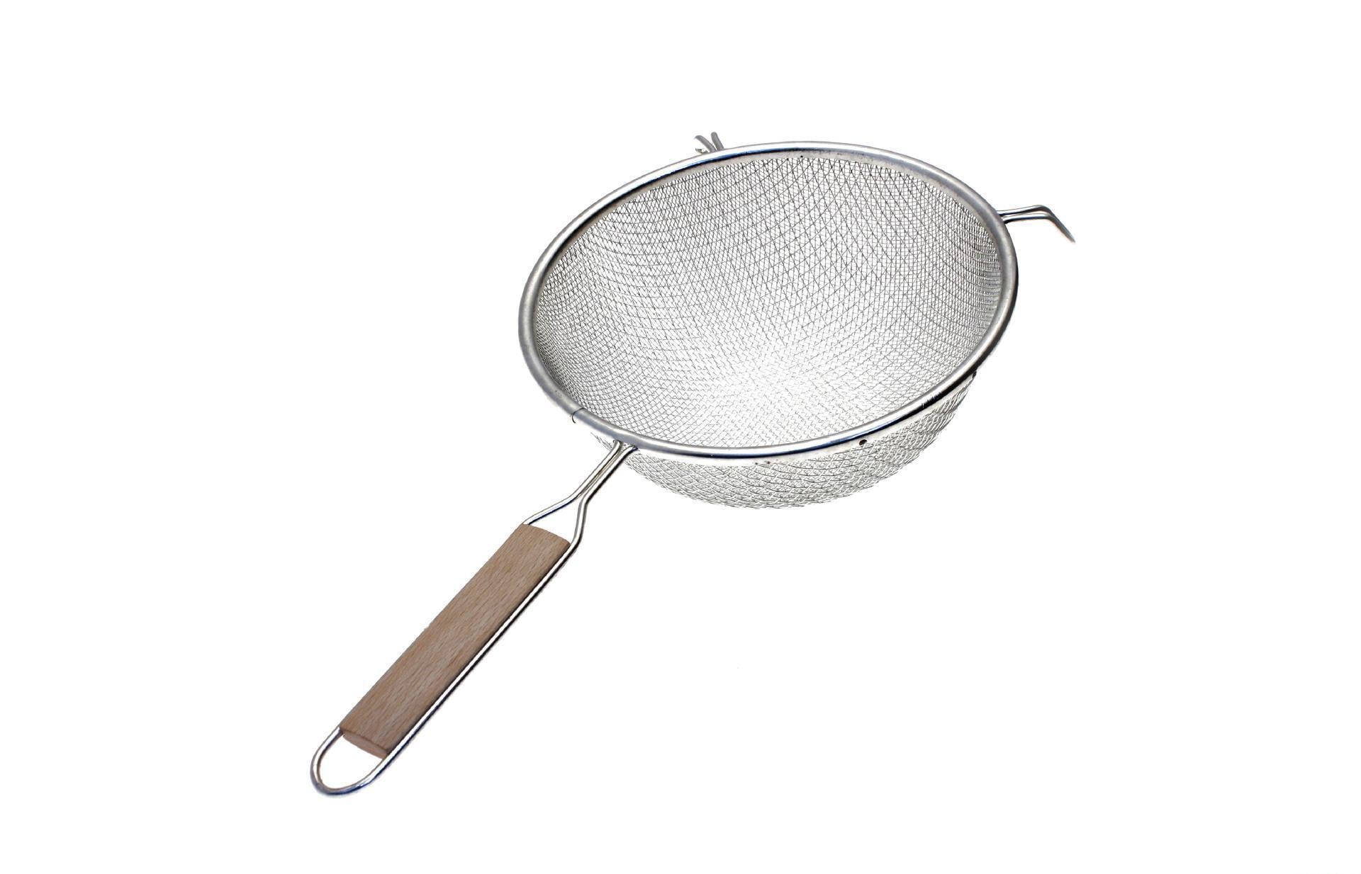 Metaltex-Sieb mit Holzgriff 16 cm