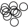 Creativ Company Haargummi, D 45 mm, schwarz, 10 Stück 1 Box