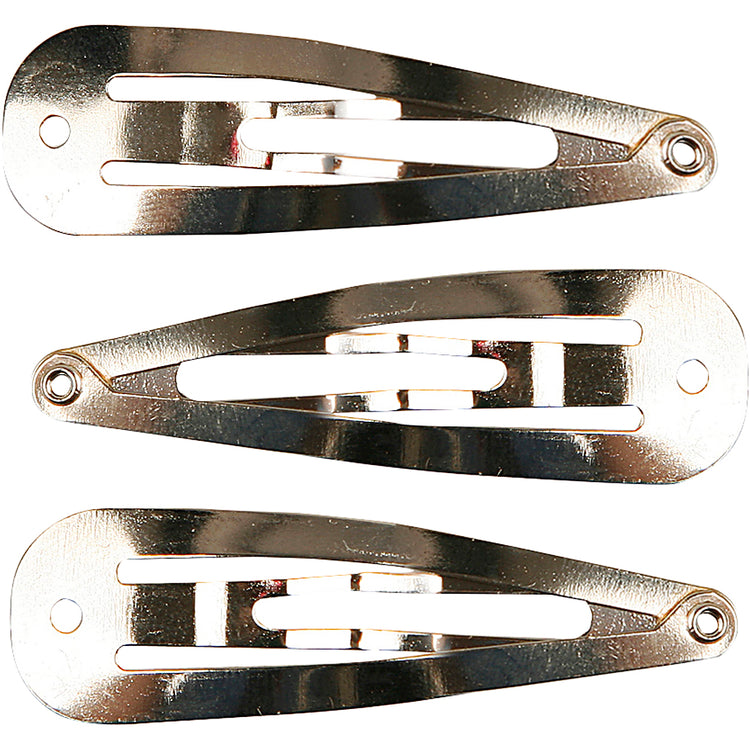 Creativ Company Haarnadel, L: 45 mm, B: 14 mm, versilbert, 100 Stück 1 Box