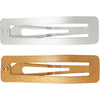 Creativ Company Haarnadel, L: 58 mm, B: 16 mm, Gold, Silber, 4 Stück 1 Box