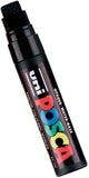 UNI-POSCA POSCA-Marker, AFM PC-17K, Liniendicke 15 mm, extra breit, schwarz, 1 Stück