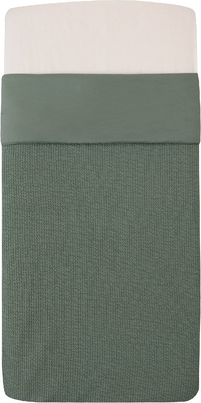 Witlof für Kinderbettdecke Tuck-Inn Forest Green Waves 60 x 120 cm
