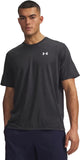 Under Armour UA Tech Vent SS-BLK Herren-Sportshirt – Ultimate Black – Weiß
