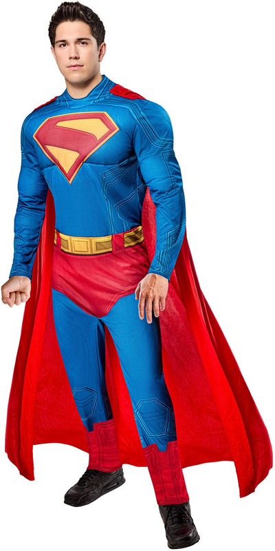 Rubies Superman Deluxe-Kostüm für Erwachsene – Größe S