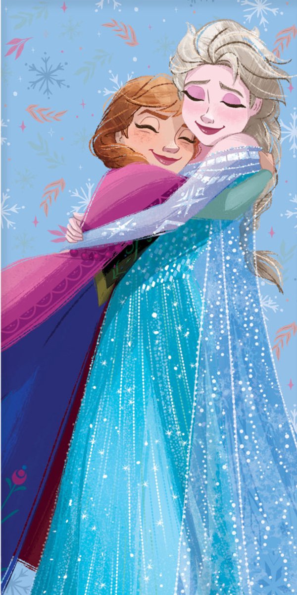 Disney Frozen Frozen Strandtuch-Umarmung 70 x 140 cm