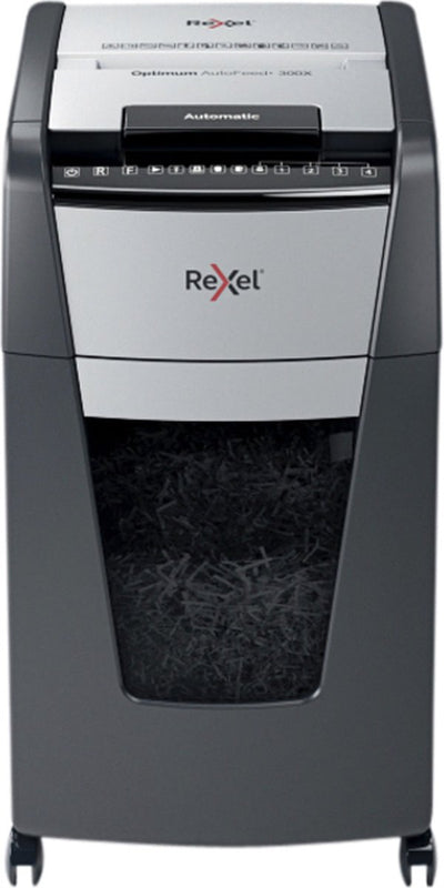 Aktenvernichter Rexel Autofeed +300x P4 Grau