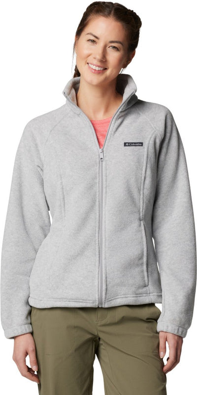 Columbia Benton Springs – Fleeceweste Damen – extra weich und warm – Grau – Größe M