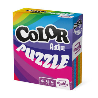 Farbsüchtiger Puzzle - Kartenspiel