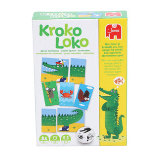 Jumbo Speelkwartier Kroko Loko Memospel