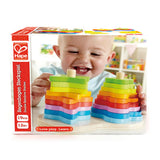 Hape Stacking Tower Regenboog - afbeelding 2