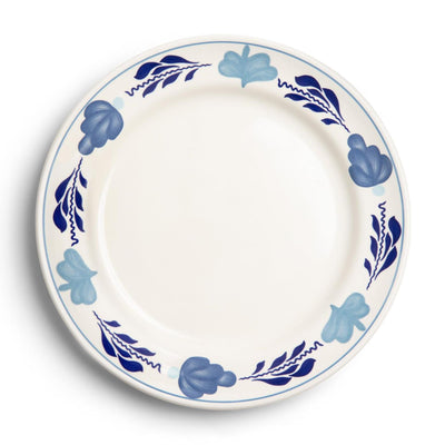 Boerenbont Bauernhof blauer Teller ø21cm Dekor 6 Stk