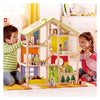 Hape Wooden 4 Seasons Dollhouse mit Möbeln