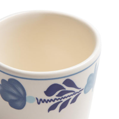 Boerenbont Farm Blue Becher 0,2 l Dekor, Schachtel mit 6 Stück