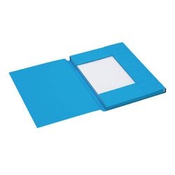 Aktenordner Djois 3 Klappe 255g m2 A4 blau