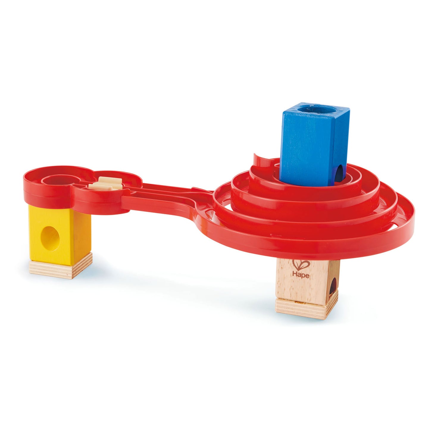 Hape doppelseitige Spiralwechsel Knikkerbaan. 9dlg.