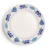 Boerenbont Bauernhof blauer Teller ø25,5cm Dekor 6 Stk