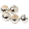 Creativ Company Squeeze Perlen, D 2 mm, Silber, 1000 Stück 1 Box