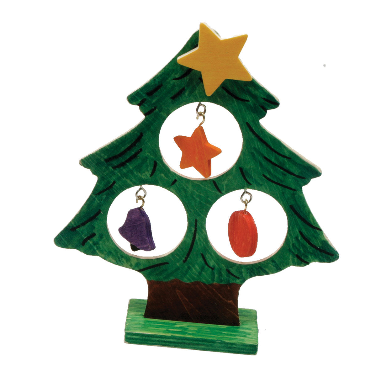 Färbe deinen eigenen Weihnachtsbaum mit Weihnachtsbällen