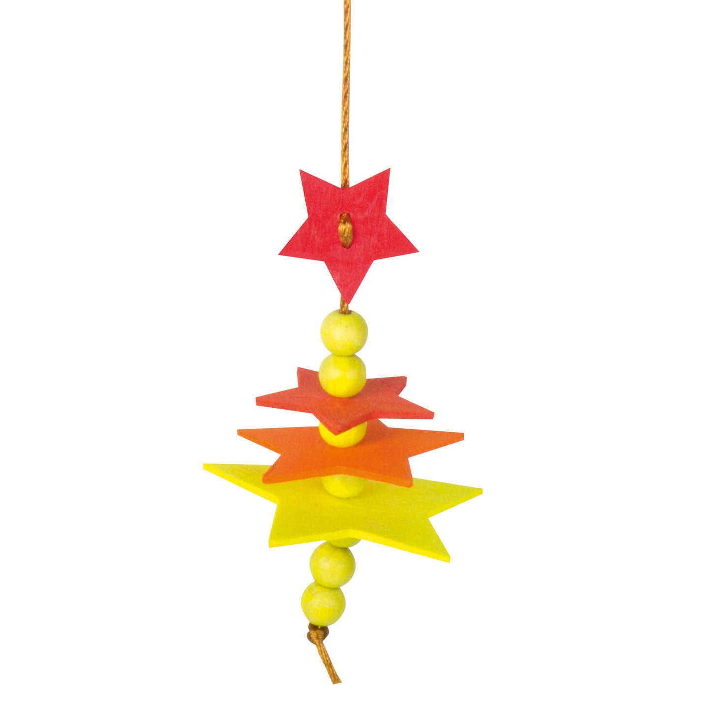 Färbe deine eigenen Weihnachtsbügel -Stern