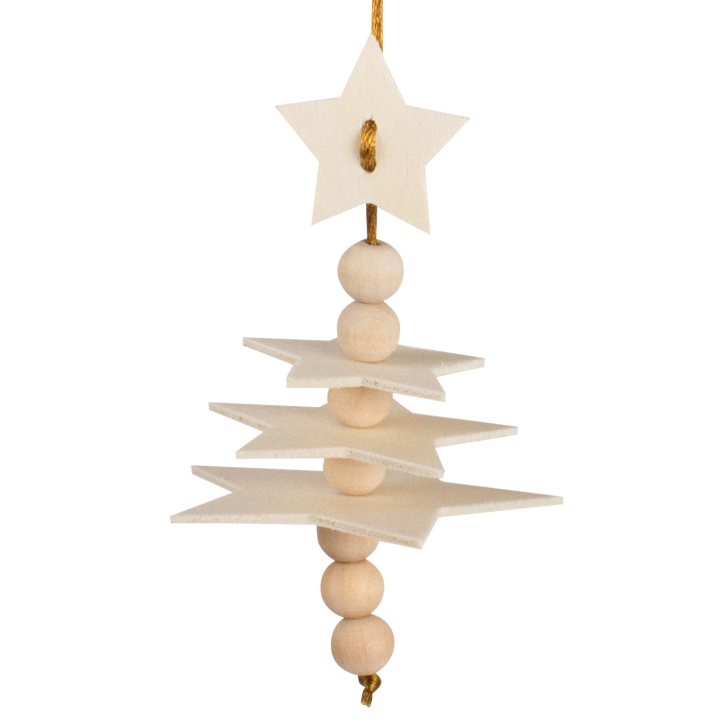 Färbe deine eigenen Weihnachtsbügel -Stern