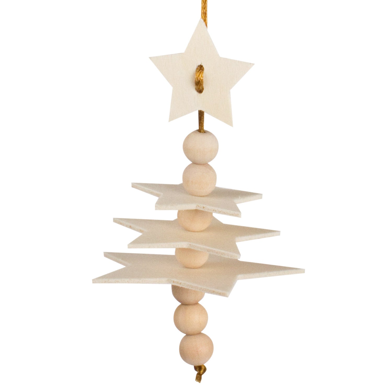 Färbe deine eigenen Weihnachtsbügel -Stern