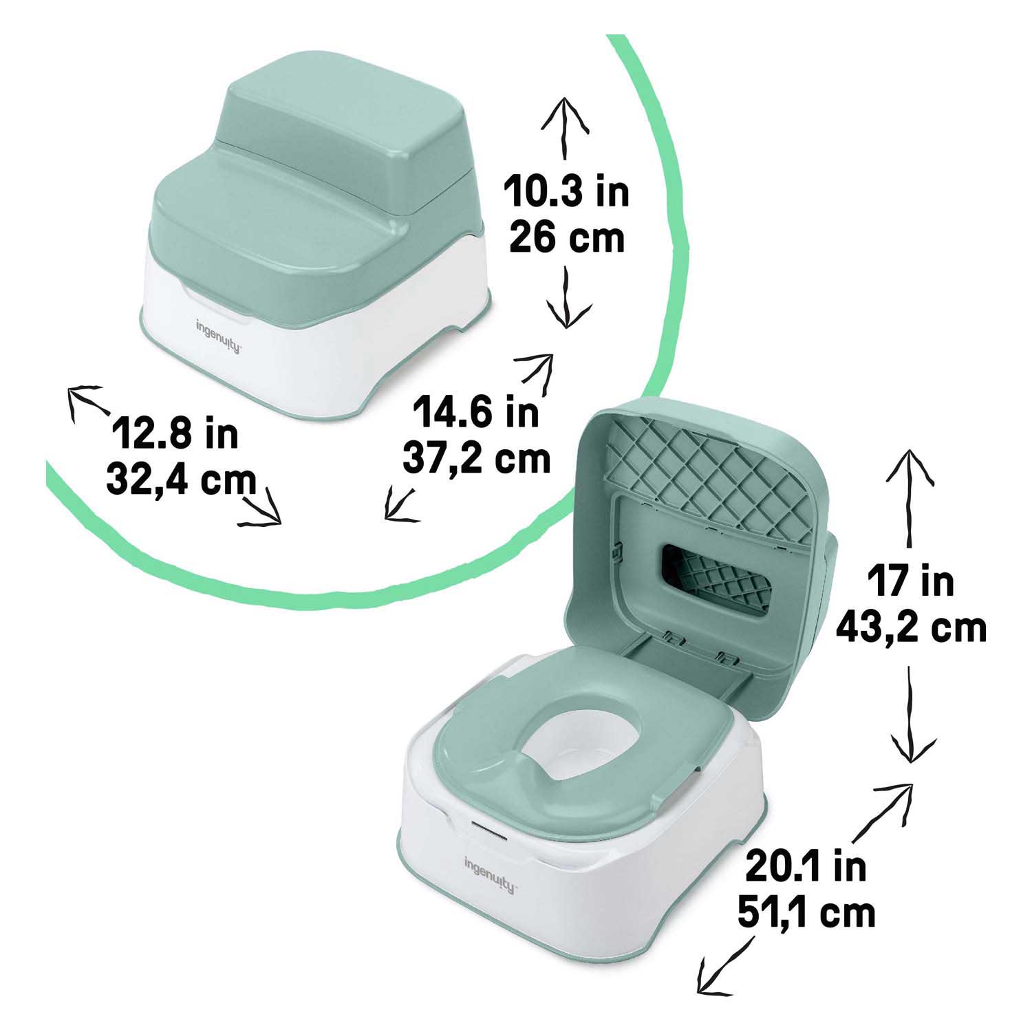 Abi Toilettentraining 3-in-1-System