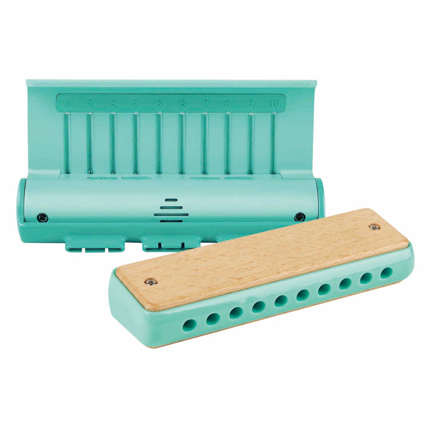 Hape-Leder mit leichter Mundharmonika
