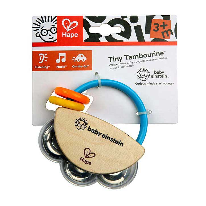 Hape kleines Tamburin aus Holz