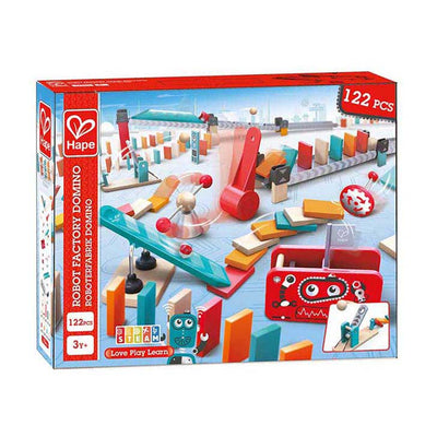 Hape Roboterfabrik Domino – 122 Stück.