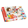 Hape Holz-Kugelbahn-Set Domino – 50-teilig.