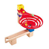Hape Holz-Kugelbahn-Set Domino – 50-teilig.