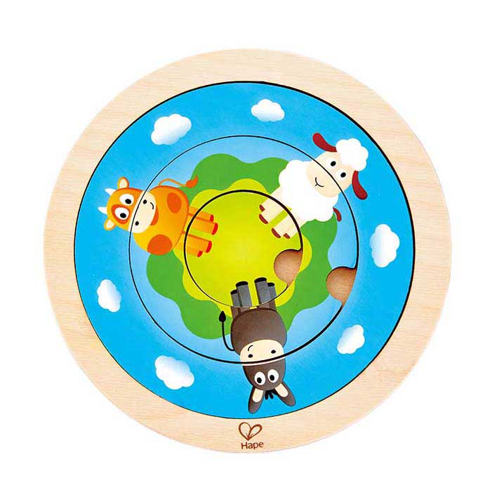 Hape rotierende Puzzle-Farm