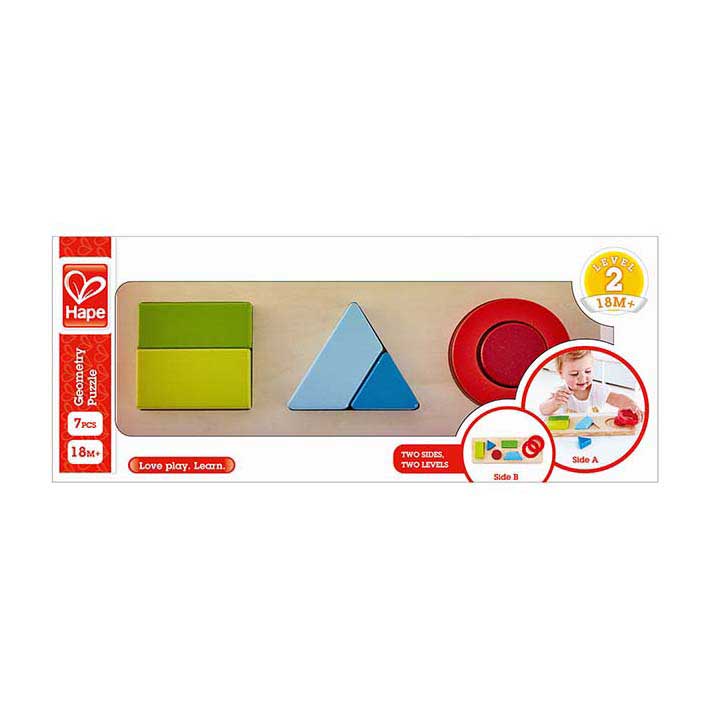 Hape Geometrie-Formpuzzle – 7 Teile.