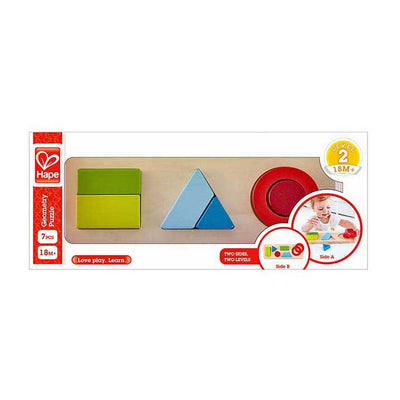 Hape Geometrie-Formpuzzle – 7 Teile.