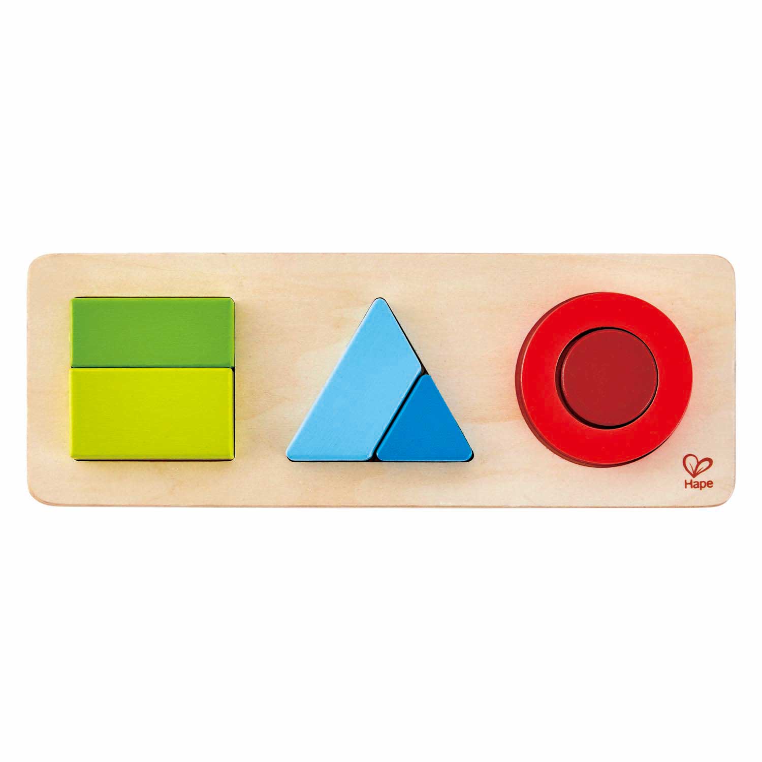 Hape Geometrie-Formpuzzle – 7 Teile.