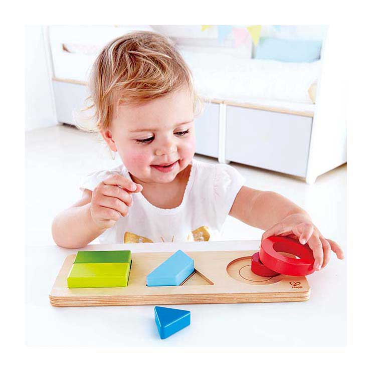 Hape Geometrie-Formpuzzle – 7 Teile.