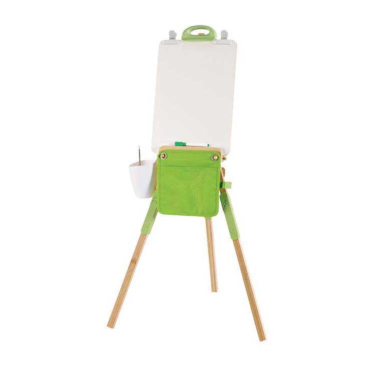 Tragbare Bambus-Staffelei von Hape – 14-tlg.