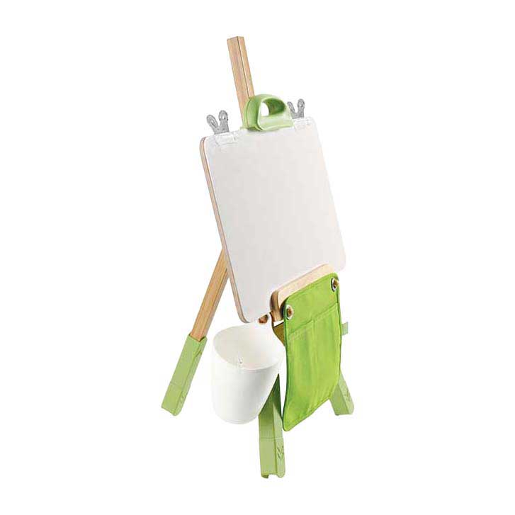 Tragbare Bambus-Staffelei von Hape – 14-tlg.